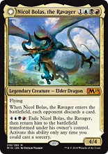 破滅の龍、ニコル・ボーラス M19-218 神話レア